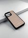 Чехол для iPhone из натуральной итальянской кожи светло розовый SO-006 фото 2