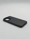 Чехол для iPhone из натуральной итальянской кожи серый SO-010 фото 3